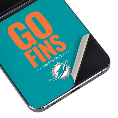 NFL Miami Dolphins Team Motto Galaxy Z Flip5 5G Skin