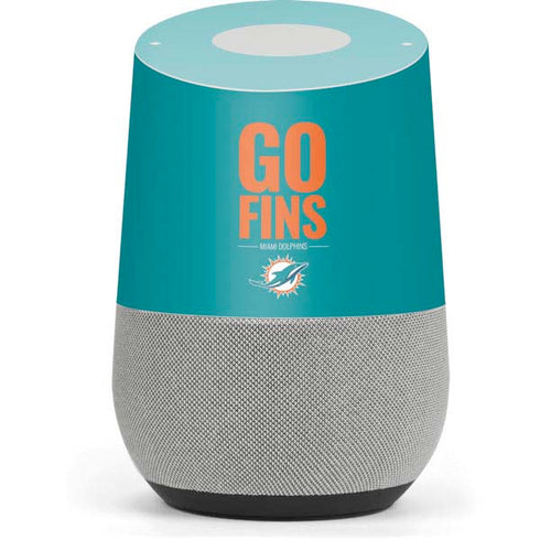 NFL Miami Dolphins Team Motto Google Home Skin