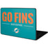 NFL Miami Dolphins Team Motto Google Pixelbook Go Skin