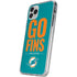 NFL Miami Dolphins Team Motto iPhone 11 Pro Clear Case