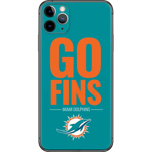 NFL Miami Dolphins Team Motto iPhone 11 Pro Max Skin