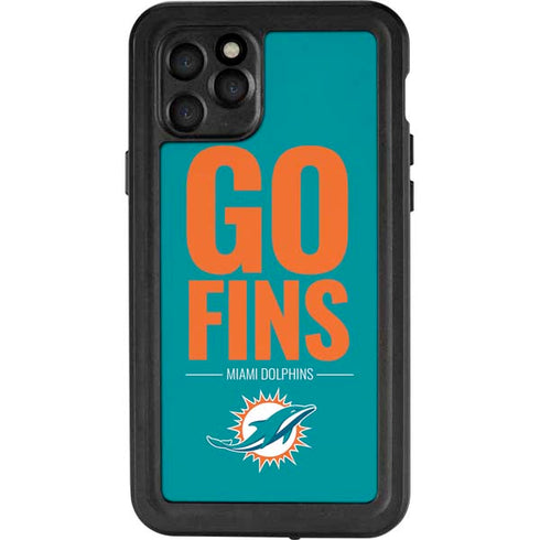 NFL Miami Dolphins Team Motto iPhone 11 Pro Waterproof Case