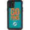 NFL Miami Dolphins Team Motto iPhone 11 Pro Waterproof Case