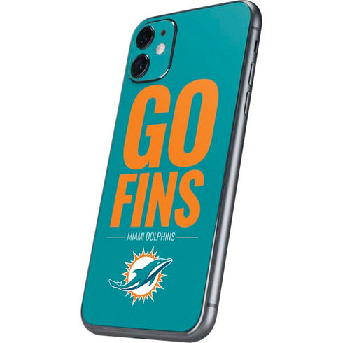 NFL Miami Dolphins Team Motto iPhone 11 Skin