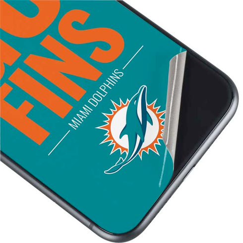 NFL Miami Dolphins Team Motto iPhone 11 Skin
