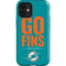 NFL Miami Dolphins Team Motto iPhone 12 Mini Impact Case
