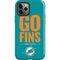 NFL Miami Dolphins Team Motto iPhone 12 Pro Max Impact Case
