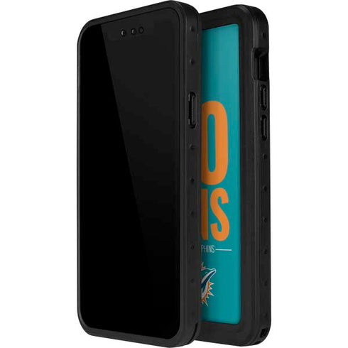 NFL Miami Dolphins Team Motto iPhone 12 Pro Waterproof Case