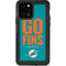 NFL Miami Dolphins Team Motto iPhone 12 Pro Waterproof Case