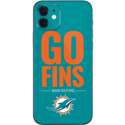 NFL Miami Dolphins Team Motto iPhone 12 Skin