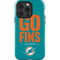 NFL Miami Dolphins Team Motto iPhone 13 Pro Impact Case