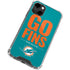 NFL Miami Dolphins Team Motto iPhone 14 Clear Case
