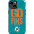 NFL Miami Dolphins Team Motto iPhone 15 Plus Impact Case