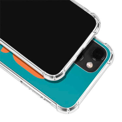 NFL Miami Dolphins Team Motto iPhone 15 Plus Clear Case