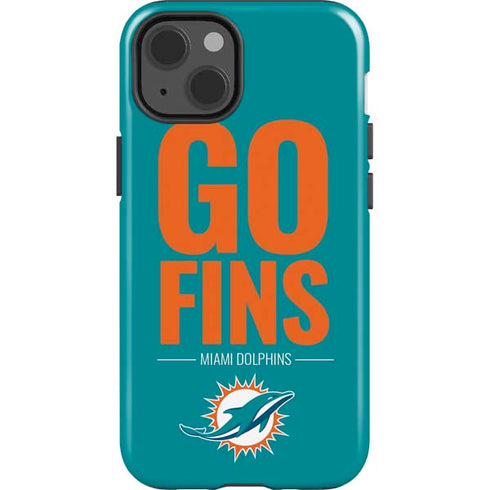 NFL Miami Dolphins Team Motto iPhone 15 Impact Case