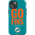 NFL Miami Dolphins Team Motto iPhone 15 Impact Case