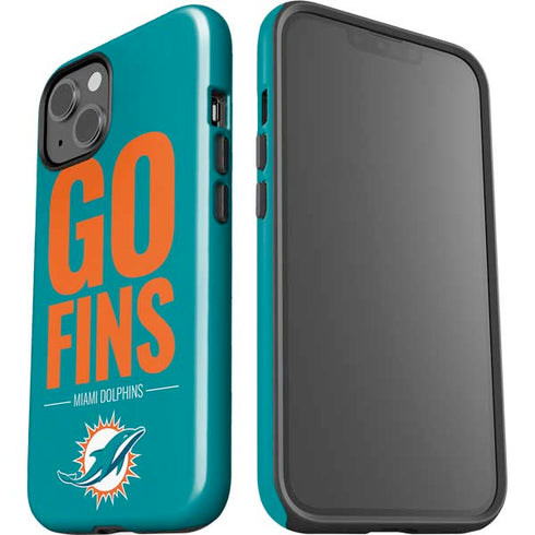 NFL Miami Dolphins Team Motto iPhone 15 Impact Case