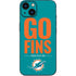 NFL Miami Dolphins Team Motto iPhone 15 Plus Skin