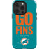 NFL Miami Dolphins Team Motto iPhone 15 Pro Impact Case