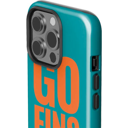 NFL Miami Dolphins Team Motto iPhone 14 Pro Impact Case