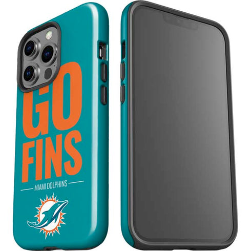 NFL Miami Dolphins Team Motto iPhone 14 Pro Impact Case