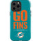 NFL Miami Dolphins Team Motto iPhone 15 Pro Max Impact Case