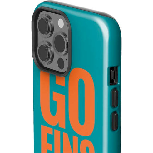 NFL Miami Dolphins Team Motto iPhone 15 Pro Max Impact Case