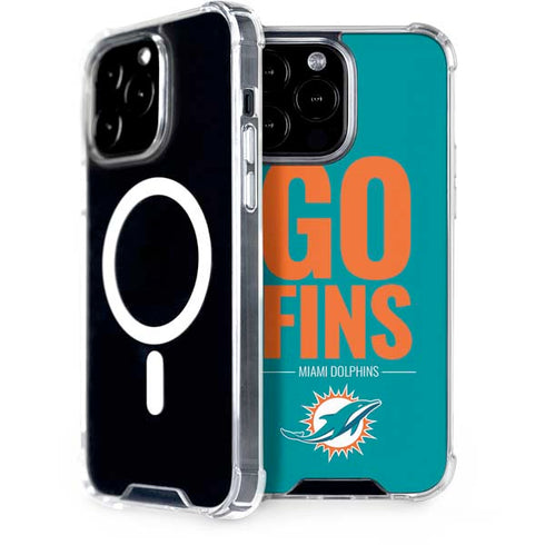 NFL Miami Dolphins Team Motto iPhone 15 Pro Max MagSafe Case