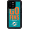 NFL Miami Dolphins Team Motto iPhone 14 Pro Max Waterproof Case