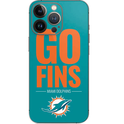 NFL Miami Dolphins Team Motto iPhone 14 Pro Skin