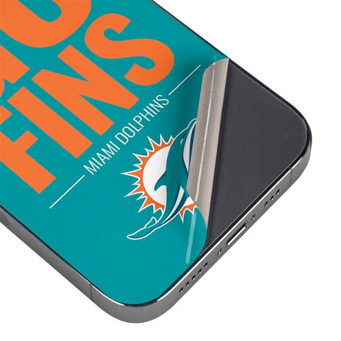 NFL Miami Dolphins Team Motto iPhone 14 Pro Skin