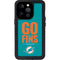 NFL Miami Dolphins Team Motto iPhone 15 Pro Waterproof Case