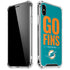 NFL Miami Dolphins Team Motto iPhone X/XS Clear Case