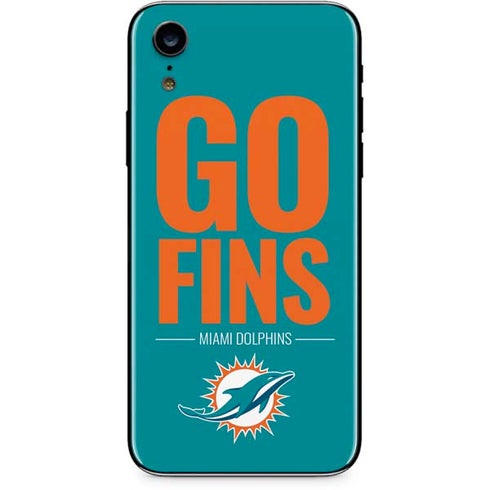 NFL Miami Dolphins Team Motto iPhone XR Skin