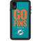 NFL Miami Dolphins Team Motto iPhone XR Waterproof Case