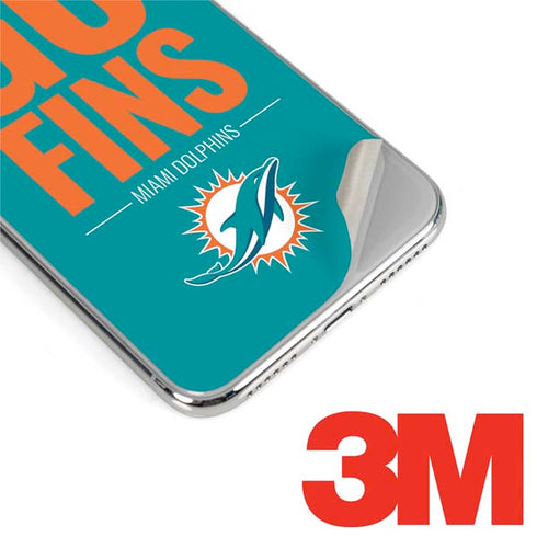 NFL Miami Dolphins Team Motto iPhone XS Max Skin