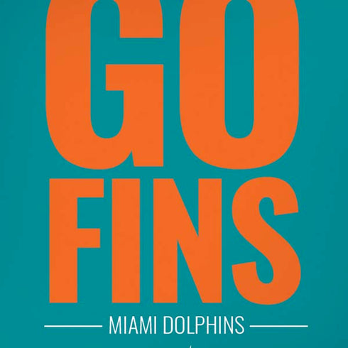 NFL Miami Dolphins Team Motto iPhone XS Max Skin