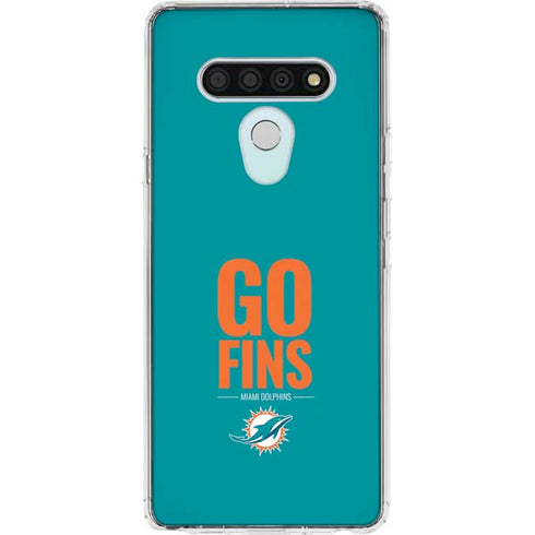 NFL Miami Dolphins Team Motto LG Stylo 6 Clear Case