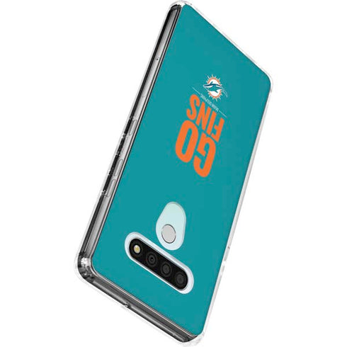 NFL Miami Dolphins Team Motto LG Stylo 6 Clear Case