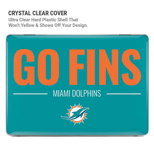 NFL Miami Dolphins Team Motto MacBook Air 13in M1 (2021) Case plus Skin