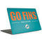 NFL Miami Dolphins Team Motto Apple MacBook Pro 15-inch Skin