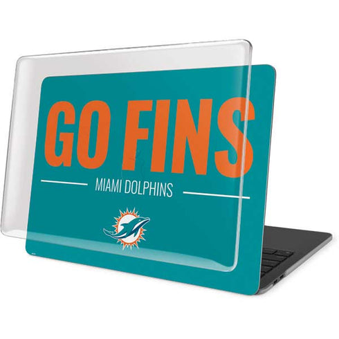 NFL Miami Dolphins Team Motto MacBook Pro 15in (2016-19) Case plus Skin