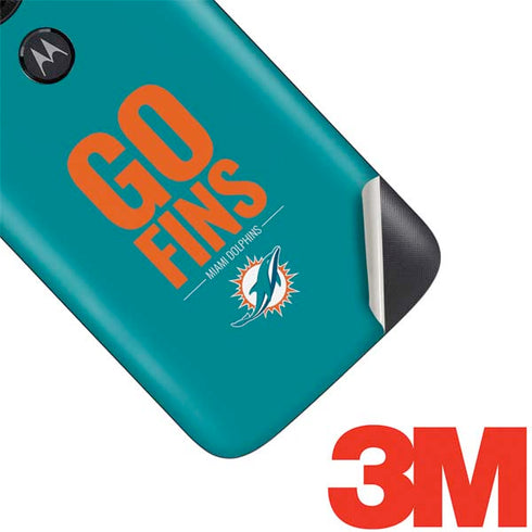 NFL Miami Dolphins Team Motto Moto E5 Play Skin