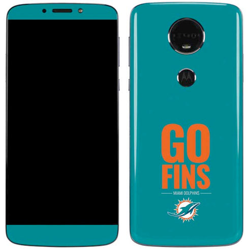NFL Miami Dolphins Team Motto Moto E5 Plus Skin
