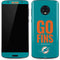 NFL Miami Dolphins Team Motto Moto G6 Skin
