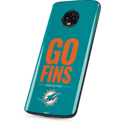 NFL Miami Dolphins Team Motto Moto G6 Skin