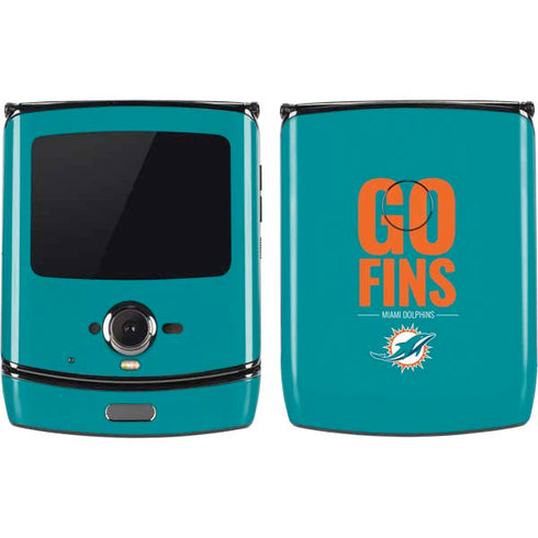 NFL Miami Dolphins Team Motto Motorola RAZR Skin