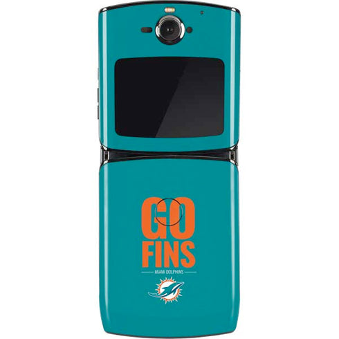 NFL Miami Dolphins Team Motto Motorola RAZR Skin