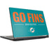 NFL Miami Dolphins Team Motto MSI GS65 Stealth Laptop Skin