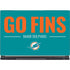 NFL Miami Dolphins Team Motto MSI GS65 Stealth Laptop Skin